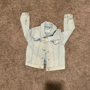 Blue button down